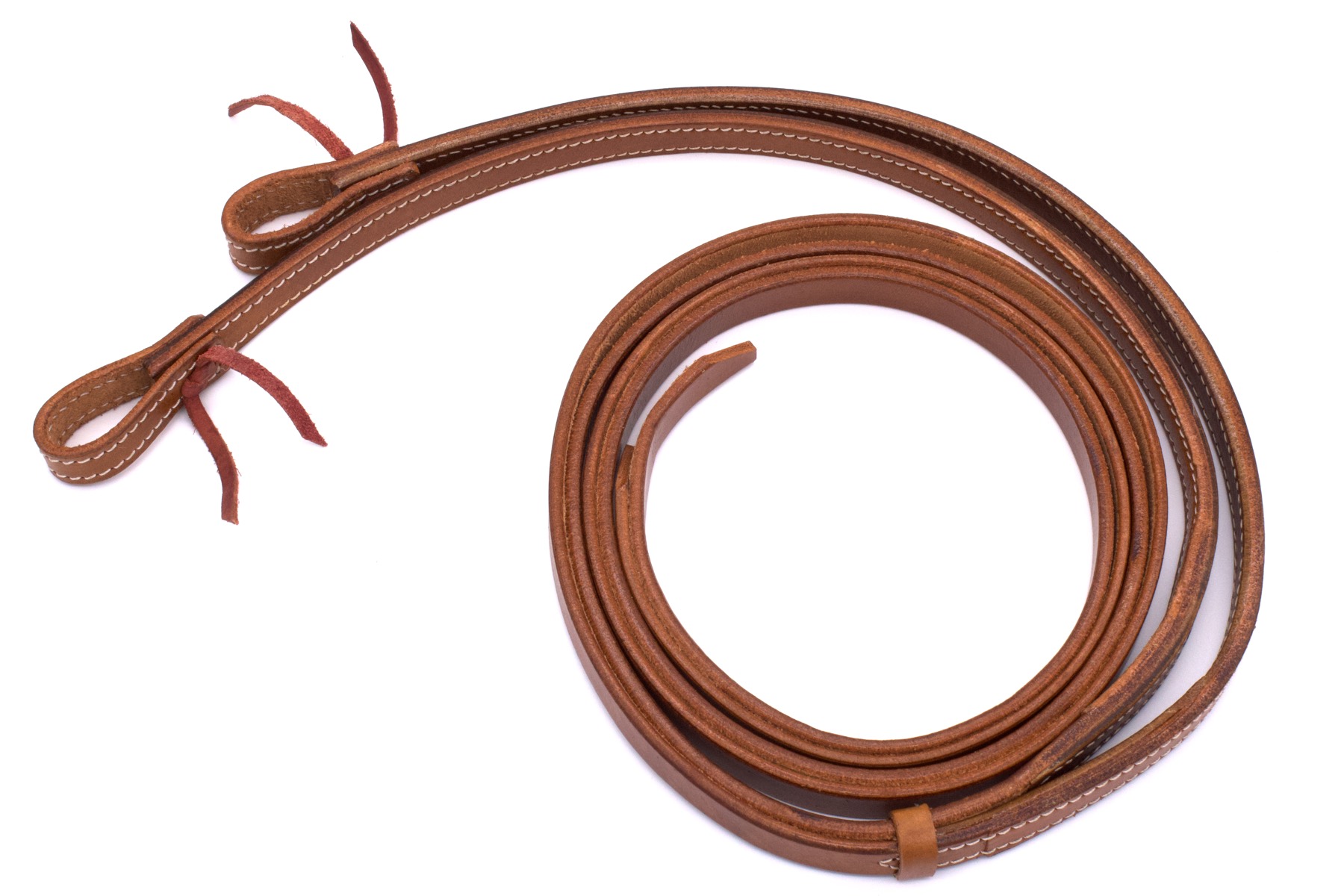 Split Reins Westernzügel, medium oiled, Breite 5/8, 16 mm, waterloop